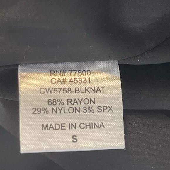 CHASER blAck motorcycle jacket w/ lace detail Size Small - Picture 5 of 5